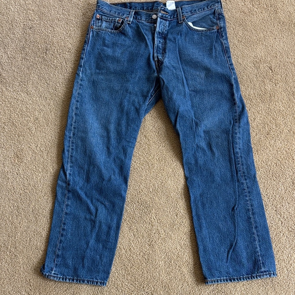 Levi's 501, Men's Straight Blue Jeans